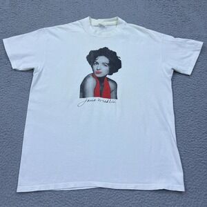 VTG Go-Gos Shirt Mens XL Jane Wiedlin World On Fire Merch Single Stitch USA Made